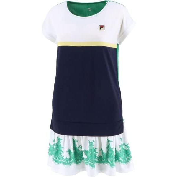 海外最新 ワンピース テニス フィラ 吸水速乾 Xl フィラネイビー レディース Vl2462 Uvカット ジャージ Www Quantumbytestore Com