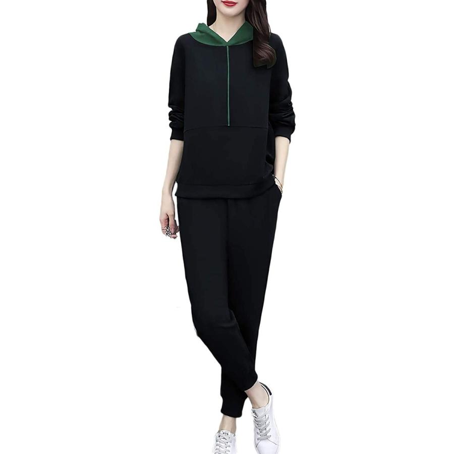 定番人気 アズルテ セットアップ 夏 春 フード付き スウェット上下 ジャージ上下 ズボン パーカー プルオーバー ジャージ 長袖 レディースファッション ジャージ Difusoresacusticos Com Ar