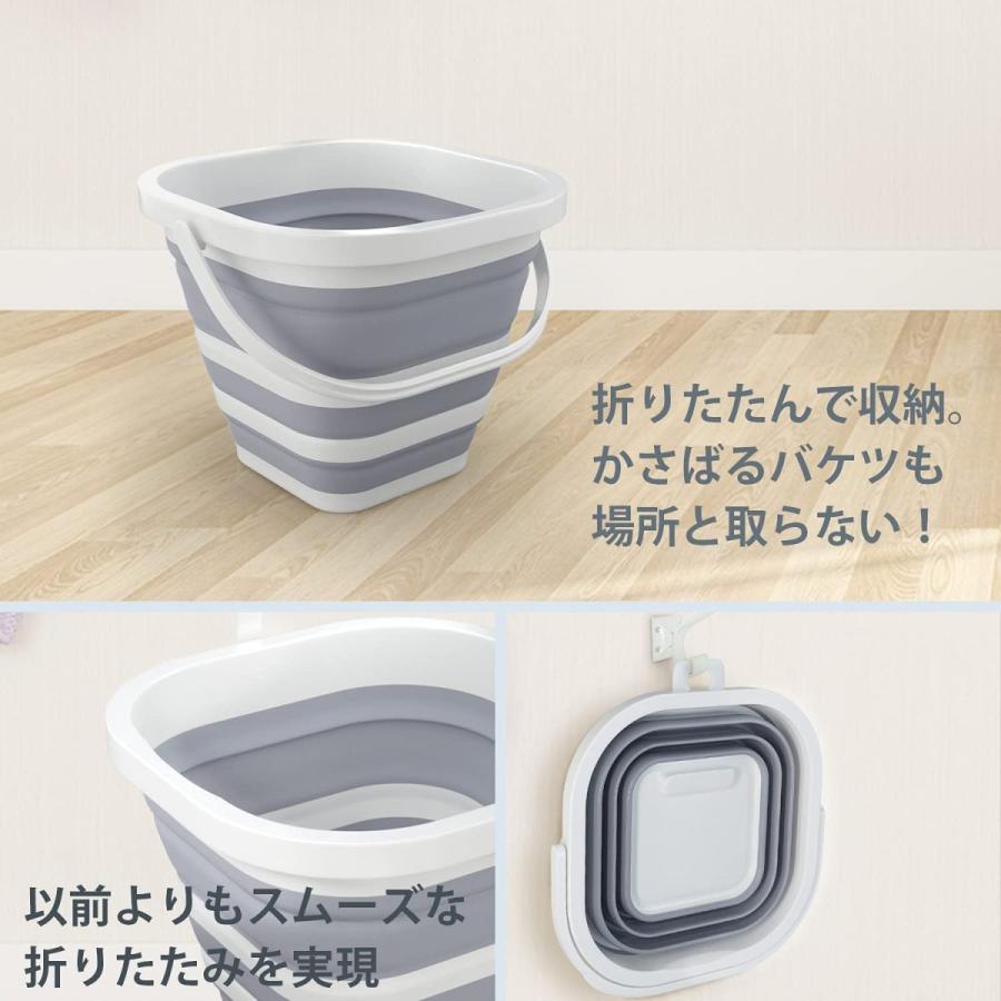 Niyama 折りたたみバケツ 10l コンパクト 釣り用バケツ 生活用品 洗車 掃除 洗濯 アウトドア 潮干狩りバケツ 車載バケツ 多機能 便利 グ 注目の