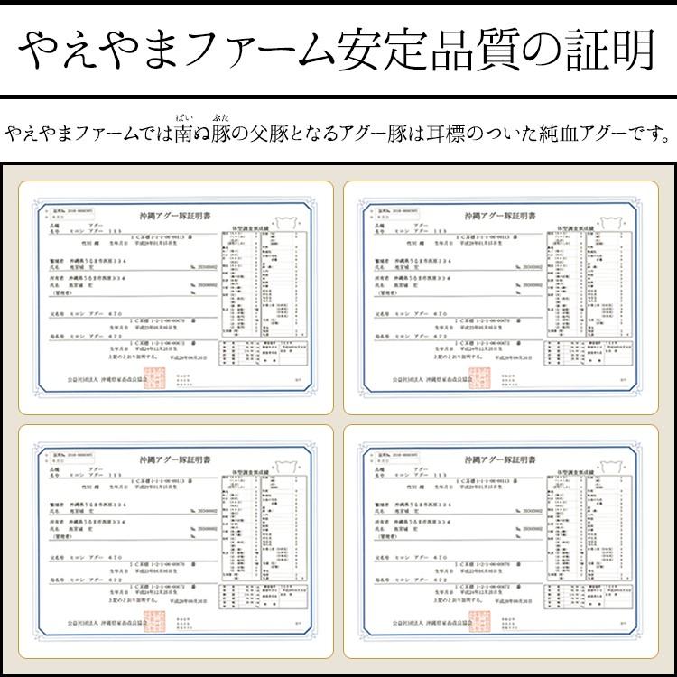 【送料無料】お得 石垣島産アグー豚 南ぬ豚 切り落とし ウデ バラ 小分け 1kg BBQ 国産 沖縄  贅沢 とろける 旨み ヘルシー 日常使い｜shopyaeyama｜10