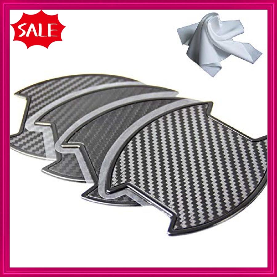 車ドアハンドルプロテクター ドアノブ傷防止 保護 フィルム カーボン ドアハンドルプロテクションカバー ガー Themes