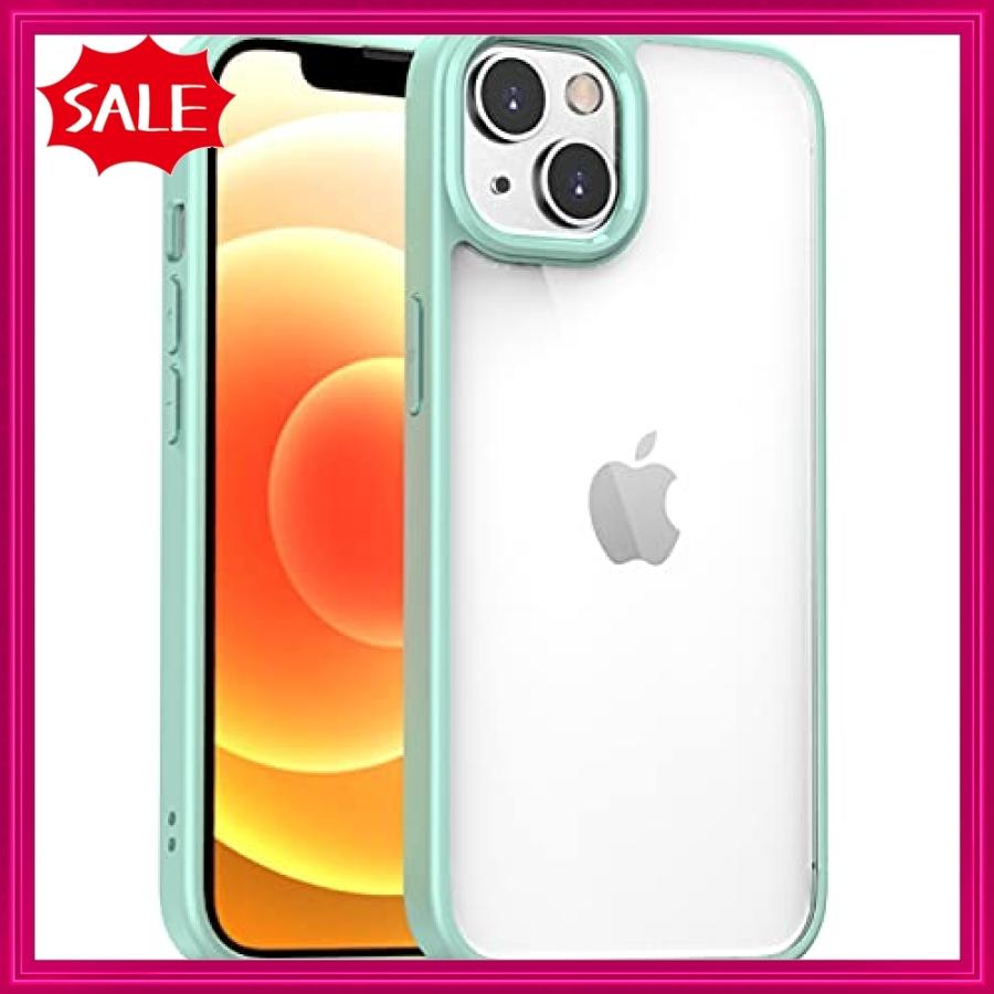 Layjoy Iphone 13 Mini用 ケース 21 アイフォン13 Miniカバー 透明 ハ一ドpc クリア 背面 ソフトtpuバンパ一 軽量 耐衝 人気ブランドの