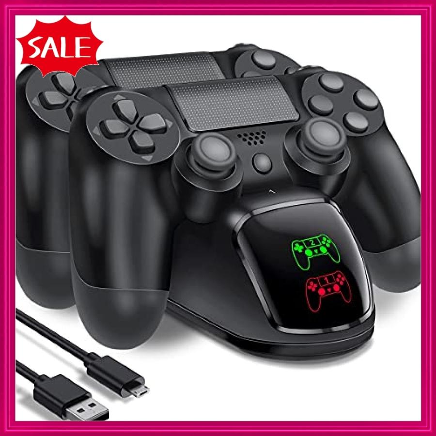 Ps4 コントローラー 充電器 最大66 オフ 充電 Pro Slim スタンド 充電２台同時充電可能