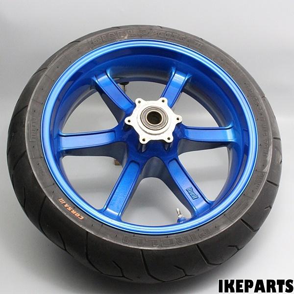 QQ ビューエル Buell XB9R XB12R ファイヤーボルト 純正 リアホイール リム傷・塗装浮き有 「17x5.50」 A047J1046