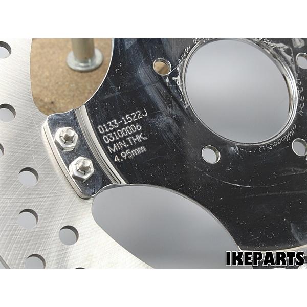 未使用 ハーレー ローランドサンズデザイン クロムメッキ 11.5インチ ブレーキディスク 外径292mm  「0133-1522J」 A418J0813の画像
