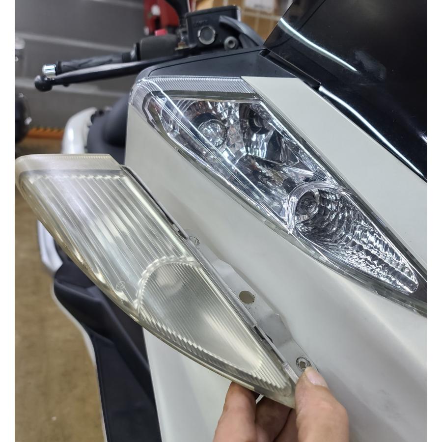 グランドマジェスティ250 ブラストマニア製 LEDエンボス テールランプ 