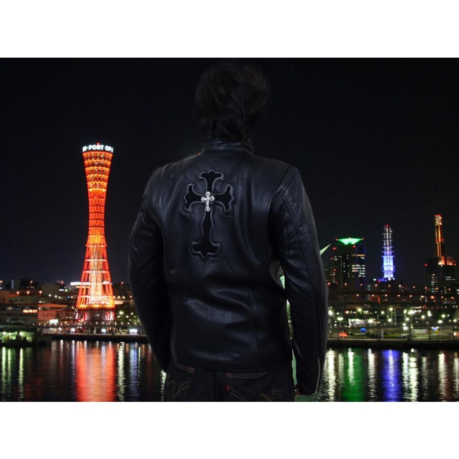 工場直送 訳アリ特価 アメリカンドラッガーズ レザージャケット シルバークロス Sサイズ 牛革本革 U016 S 38 D704g0843 希少 Tortellini Co