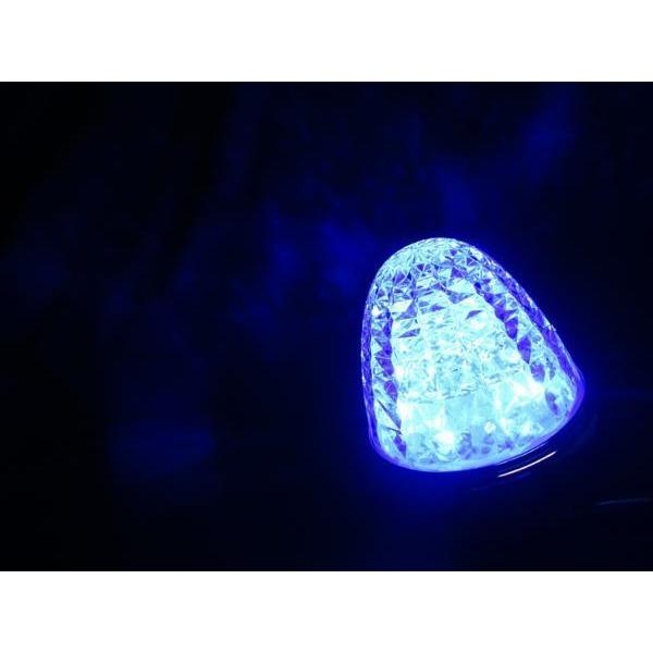 日本ボデーパーツ工業 激光LEDバスマーカーランプ クリア・ブルー（青
