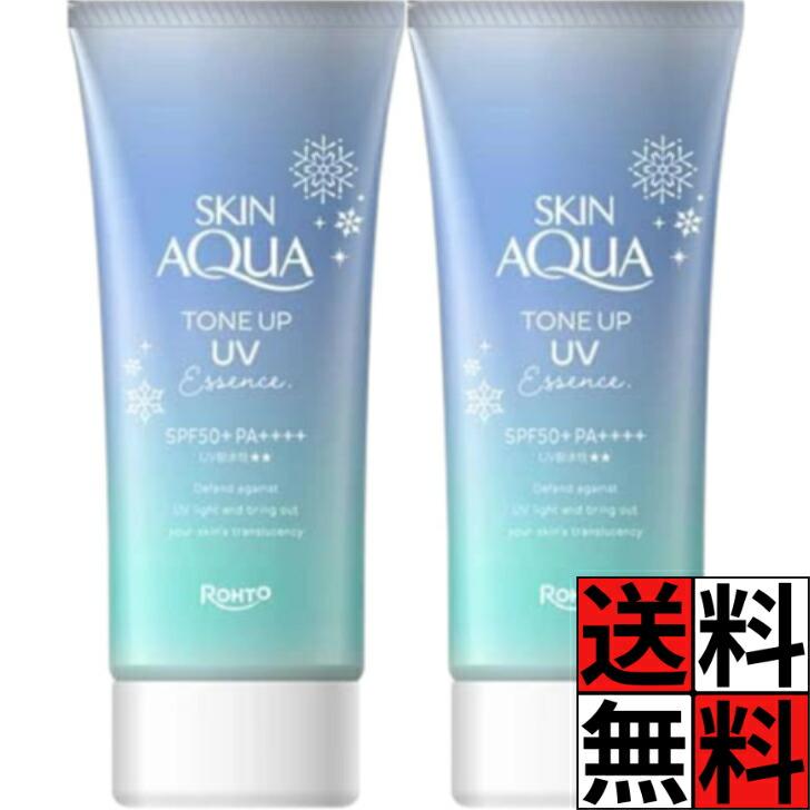 ロート製薬 スキンアクア 日焼け止め UV トーンアップ エッセンス 透明
