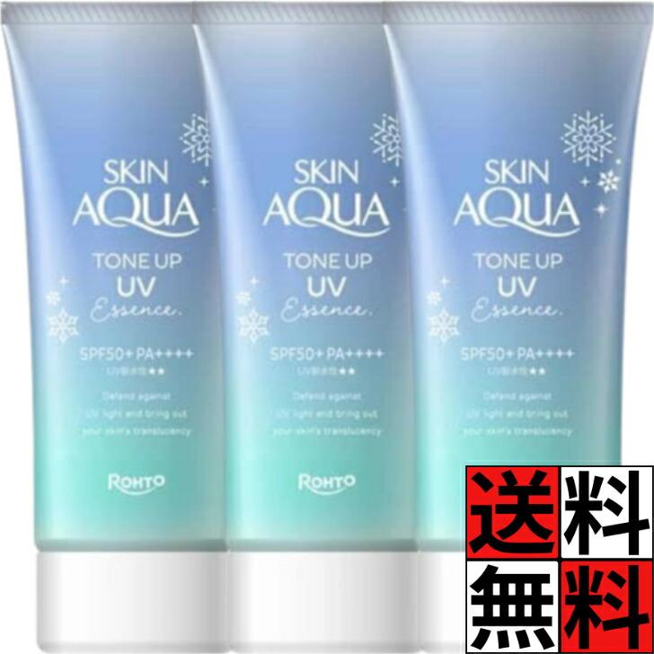 ロート製薬 スキンアクア 日焼け止め UV トーンアップ エッセンス 透明