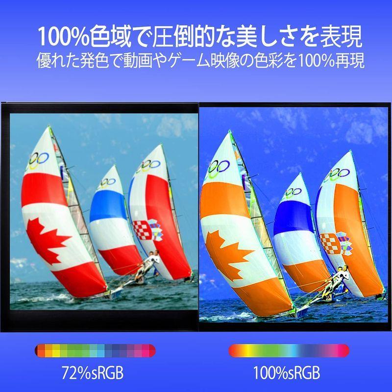 2K モバイルモニター 16インチ モニター 解像度2560*1600 IPSパネル3mm超狭ベゼル sRGB100％色域HDR薄型軽量 モ モバイルモニター 16インチ モニター 解像度2560*1600 IPSパネル3mm超狭ベゼル sRGB100％色域HDR薄型軽量 モ