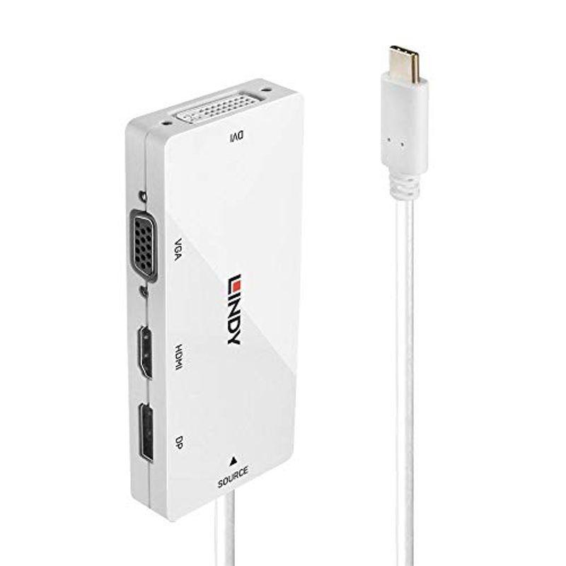 LINDY USB 3.1 TypeC - HDMI 2.0 DP 1.2 DVI VGA変換アダプタケーブル Thunderbolt 3互 【SALE/75%OFF】 LINDY USB 3.1 TypeC - HDMI 2.0 DP 1.2 DVI VGA変換アダプタケーブル Thunderbolt 3互 【SALE/75%OFF】