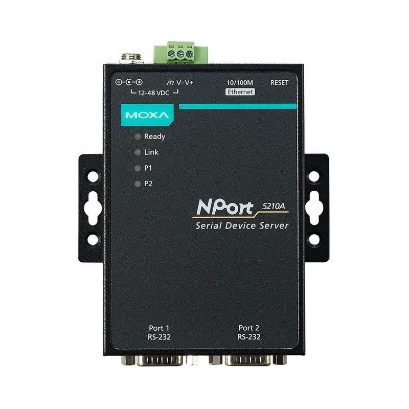 MOXA 高機能 2ポート RS-232 シリアルデバイス・サーバ NPort 5210A 高機能 2ポート RS シリアルデバイス サーバ NPort 5210A
