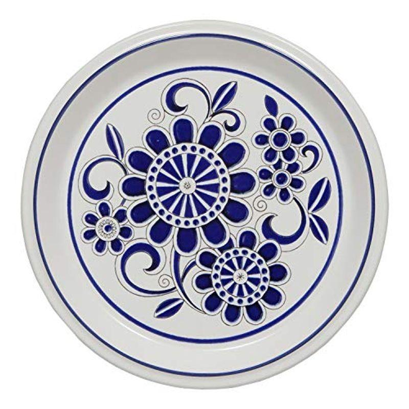 MIKASA プレート REVIVAL ブルーフラワー プレート22 Blue Flower Plate22 直径22×奥行22×高さ2cm