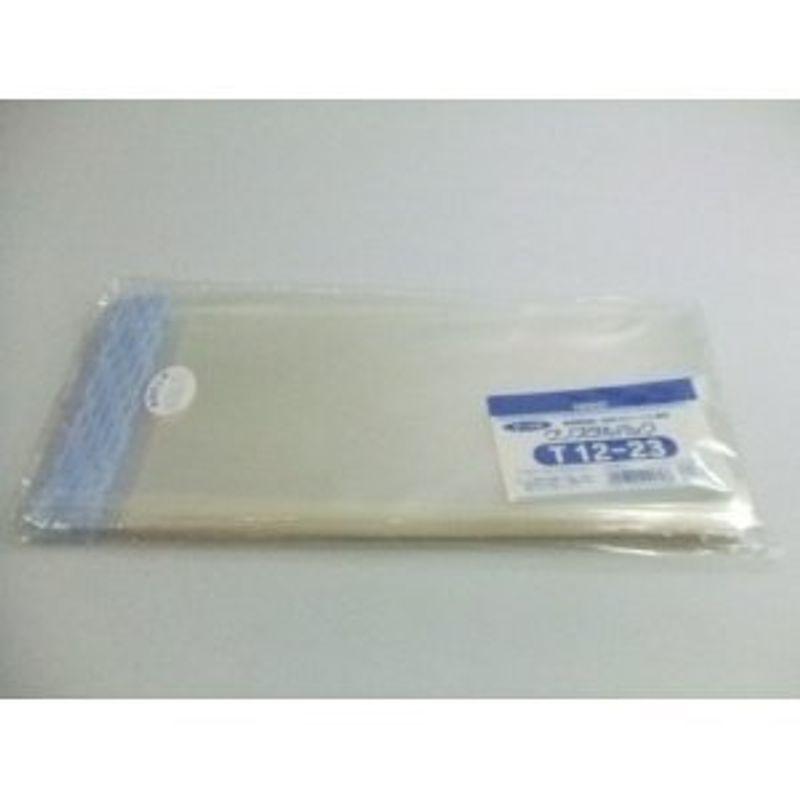 T12-23 クリスタルパックT(テープ付) 1000枚入（1束100枚入×10束）巾120mm×高さ230mm+テープ部分40mm（日