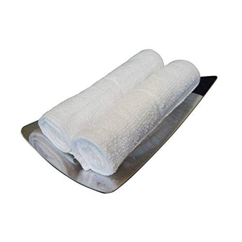 おしぼり 業務用おしぼりタオル （ハンドタオル） 白 80匁 綿100