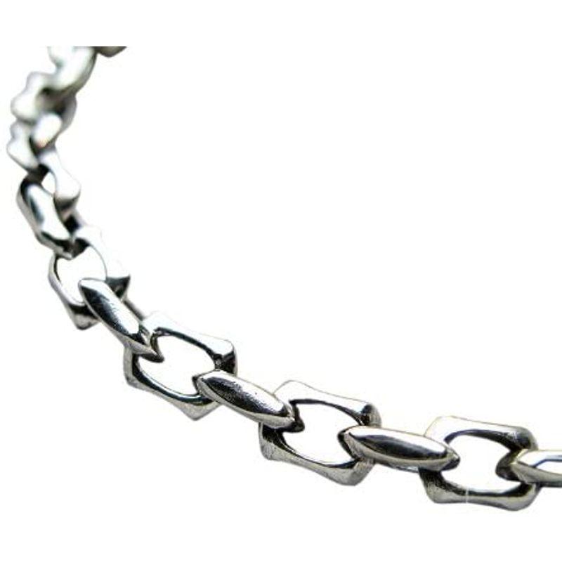 シルバーワン ma サイズ調整可 6mm 50cm極太アンカーカット シルバー925ネックレス チェーン メンズ ma サイズ調整可 6mm 50cm極太アンカーカット シルバー925ネックレス チェーン メンズ