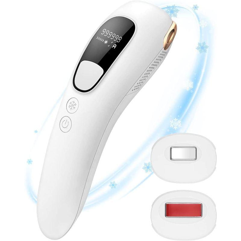 【クーポン】 脱毛器 国内サロン級＆業界最強パワー IPLパルス技術 全身脱毛 -1℃急速冷感脱毛 99万発照射 5段階レベル 家庭用脱毛器 メンズ 【B1689320501】(10191円)