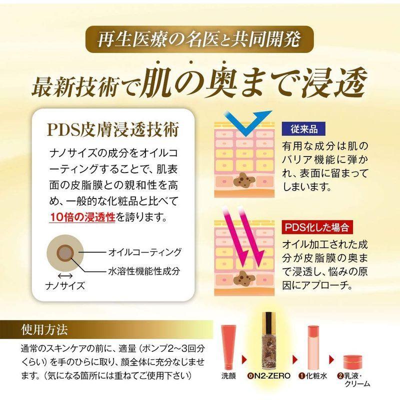 N2-ZERO 導入美容液 ヒト由来幹細胞培養上清液配合 エイジングケア ウイルス検査済 日本製 30ml