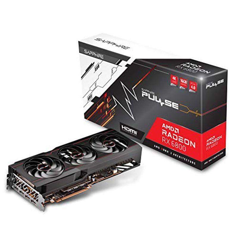 Sapphire PULSE Radeon RX 6800 OC 16G グラフィックスボード 11305-02-20G VD7493(39842円)