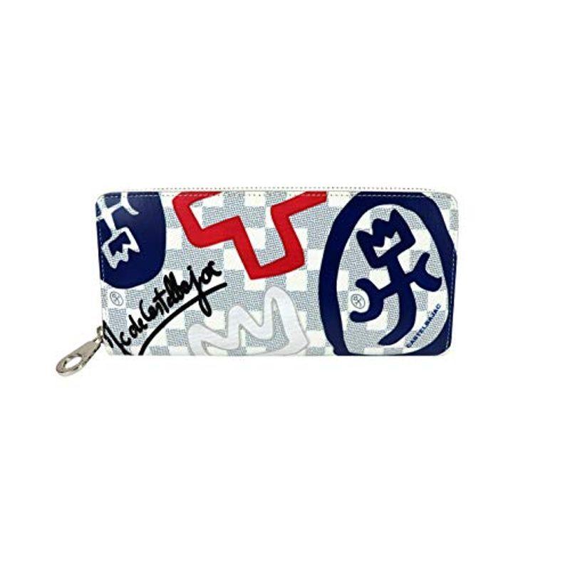 カステルバジャック CASTEL-66623 CASTEL-066623 ラウンドファスナー式長財布 クラー (2.ホワイト(31)Wh
