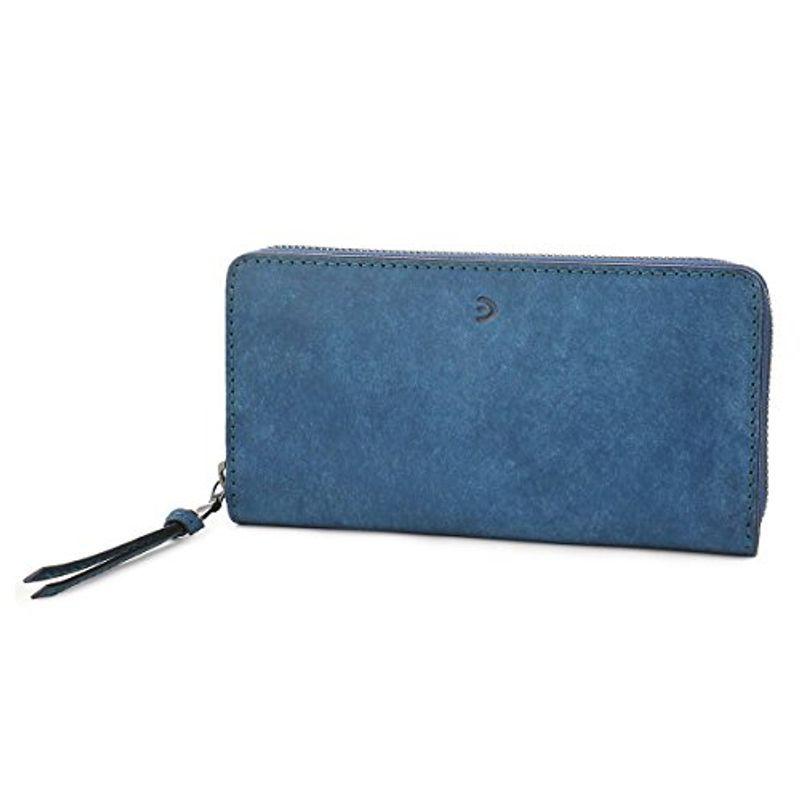 バギーポート 長財布 ラウンドファスナー 本革 ブオナ ZYS2400 メンズ ブルー BP-ZYS2400-BL