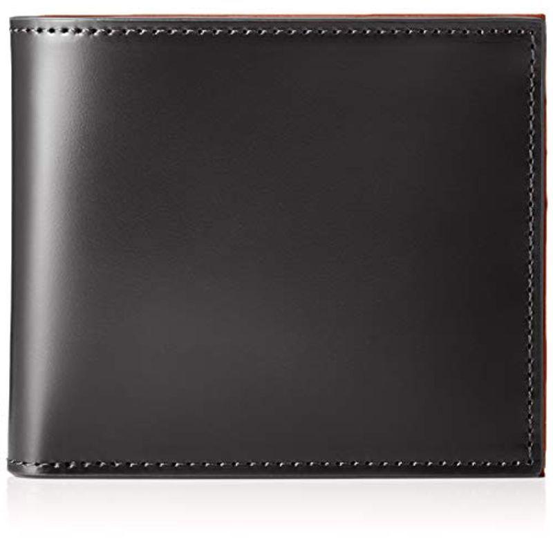 プレリー 二つ折り財布(小銭入れなし) コードバン プレリー1957 クロ