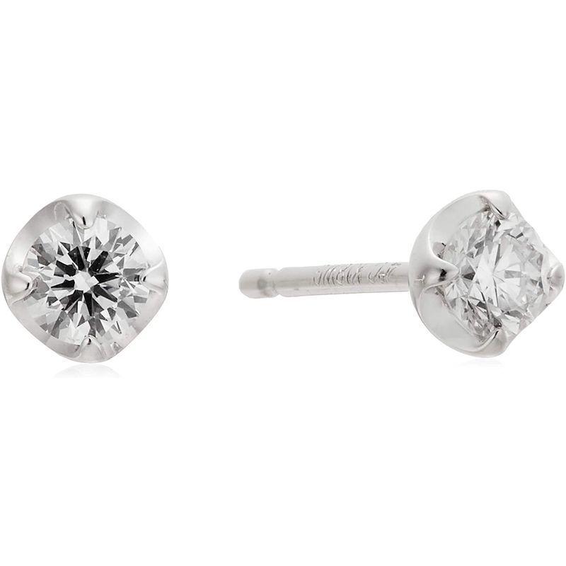 美品 ヨンドシー 4℃ K18ホワイトゴールド ピアス 11162-115-3202-00-00 【UOI1150290811】(41609円)