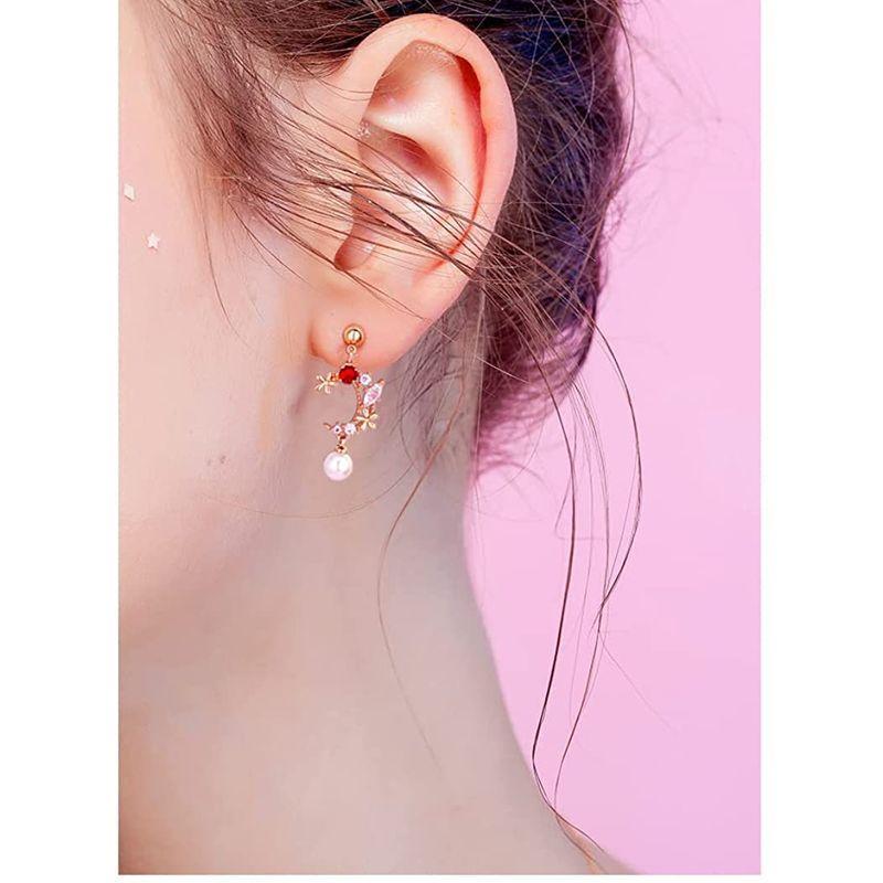 イヤリング レディース 可愛いピアス サージカルステンレス ピアス M Y Crystal セット ブランド K18金メッキ花が揺れる和風女 Ytネットショップ Yahoo 店 通販 Yahoo ショッピング