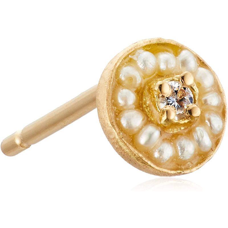 リトルエンブレム little emblem K18ダイヤケシパールピアス LE-AP70 little emblem K18ダイヤケシパールピアス LE AP70