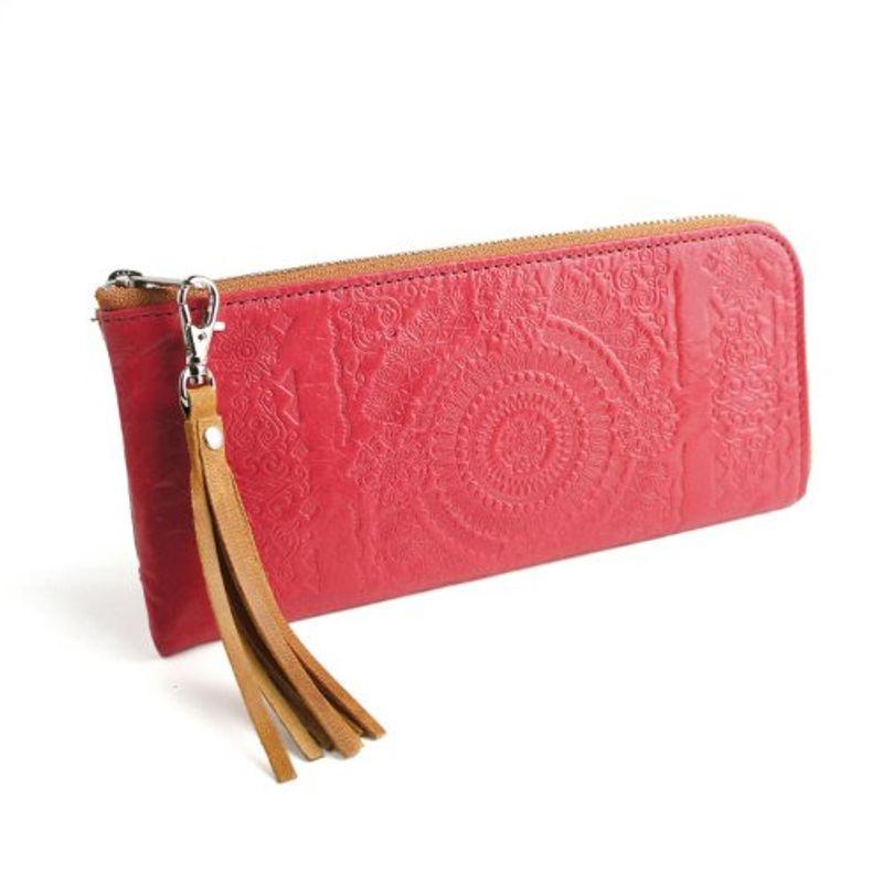 パッカパッカ Pacca 財布 Pacca 日本製 ファスナー 馬革 レディース 薄型 長財布 Ytネットショップ ファスナー ピンク キャメル ジッパー Ytネットショップ アラベスク L字 店 販売用ページの