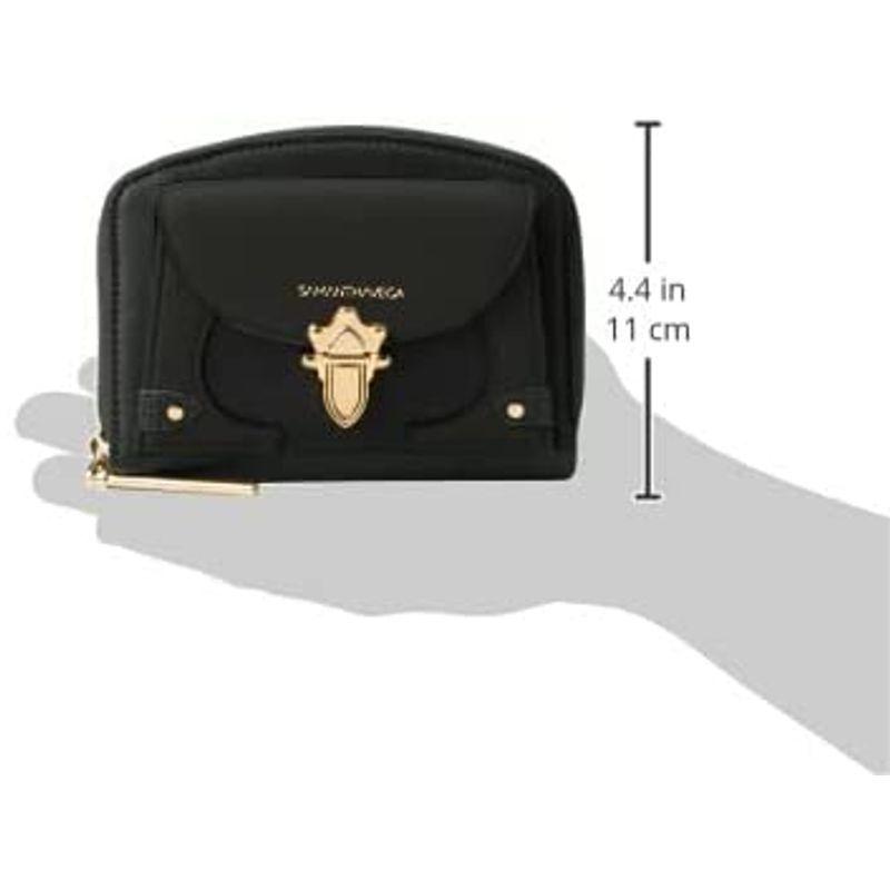 素晴らしい価格 折財布 ミニ財布 サマンサベガ スペードモチーフ折財布 ブラック レディース その他財布 Www Iteac Com