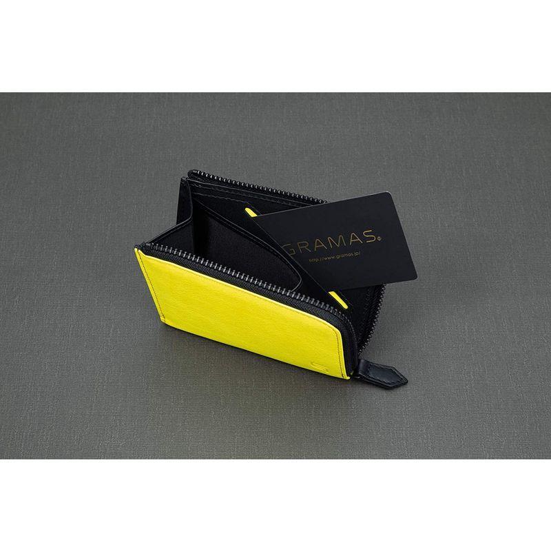 GRAMASL字ファスナー 財布 コンパクト Neon Pink/Black 本革 小銭入れ シュランケンカーフ コンパクト コンパクト 財布 Neon Pink/Black 本革 小銭入れ シュランケンカーフ