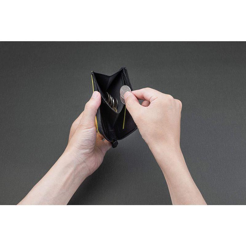 GRAMASL字ファスナー 財布 コンパクト Neon Pink/Black 本革 小銭入れ シュランケンカーフ コンパクト コンパクト 財布 Neon Pink/Black 本革 小銭入れ シュランケンカーフ