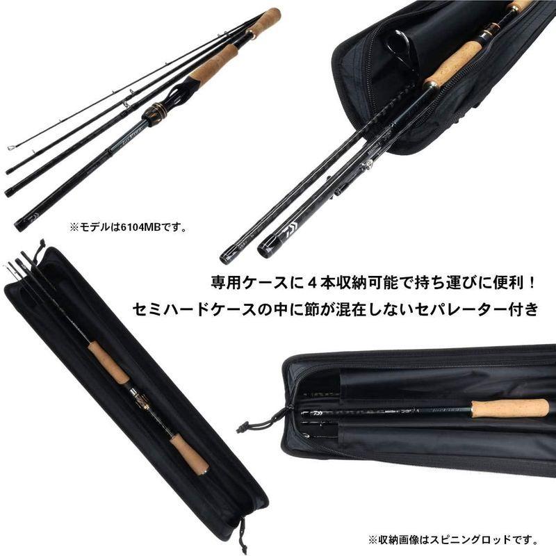 ダイワ(DAIWA) バスロッド エアエッジ モバイル 6104MHB 釣り竿 DAIWA バスロッド エアエッジ モバイル 6104MHB 釣り竿