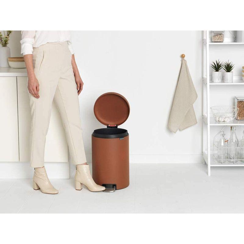 ブラバンシア ペダル式ゴミ箱 ミネラル・シナモン 20L ラグジュアリーコレクション ダストボックス ソフトクローズ 304545 ペダル式ゴミ箱 ミネラル シナモン 20L ラグジュアリーコレクション ダストボックス ソフトクローズ