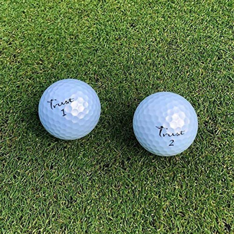 TrustトラストゴルフボールBison-XLウレタンカバー 3ピースリアクティブコア(ツアー系) ヘッドスピード50m/s以上 Bison ゴルフボール