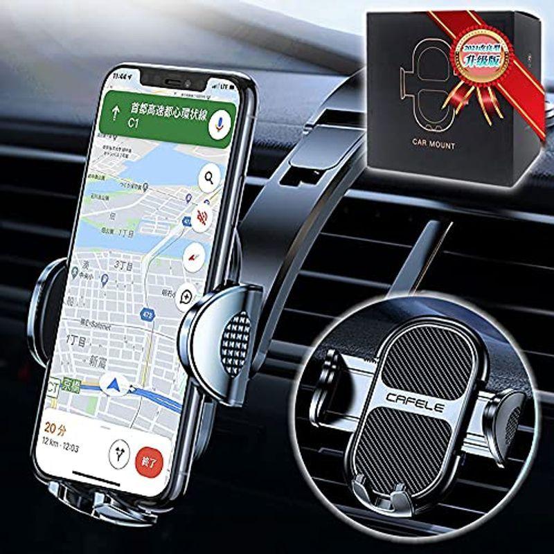 車載ホルダー 片手操作 2in1 車スマホホルダー 粘着ゲル吸盤 エアコン吹き出し口式兼用 スマホスタンド 車 360度回転 携帯ホルダー Sak5zjjobl テレビ オーディオ カメラ Tdsc Sn