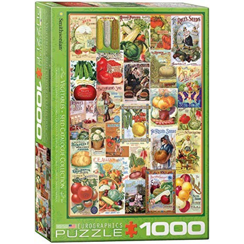 ジグソーパズル 1000ピース ユーログラフィックス 野菜の種 カタログカバー 6000-0817 パズル、迷路ゲーム