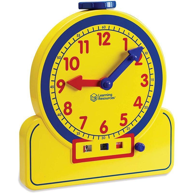 ✨美品✨ ラーニング リソーシズ(Learning Resources) 学習時計 デジタルとアナログ 教室用 37cm LER 2996 【R1601138006】(9660円)
