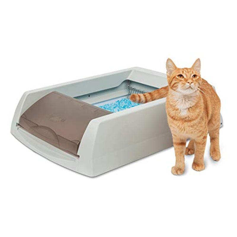 PetSafe スクープフリー オリジナル 猫 トイレ ネコ 自動 トイレ 自動清潔 旅行 猫のトイレ手間なし 猫用トイレ本体 臭わない 砂