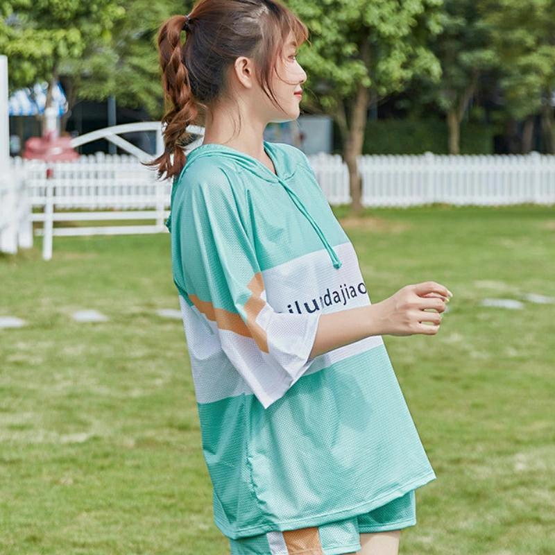 レディース 水着セット 中学生 高校生 大きめサイズ スイムウェア