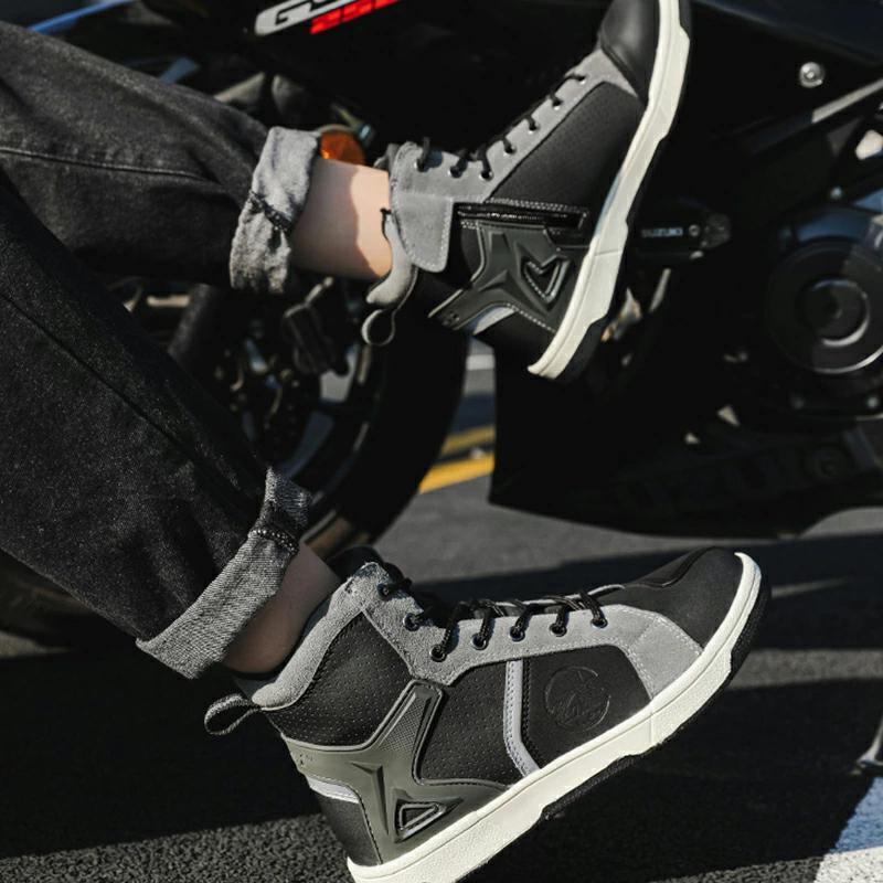 ライディングシューズ バイクシューズ ハイカット バイクブーツ