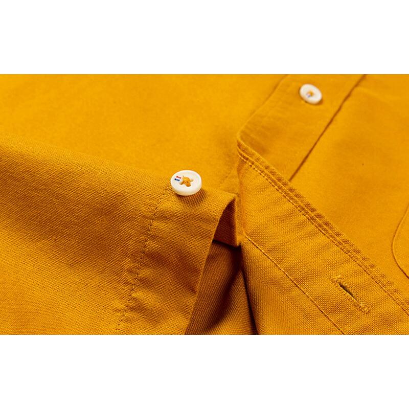 バンドカラーシャツ メンズ 長袖 シャツ 夏服 スタンドカラー