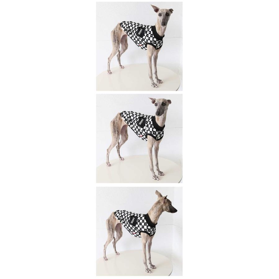 イタグレ専用 夏用 犬服 接触冷感素材 メッシュ 通気性 高ストレッチ
