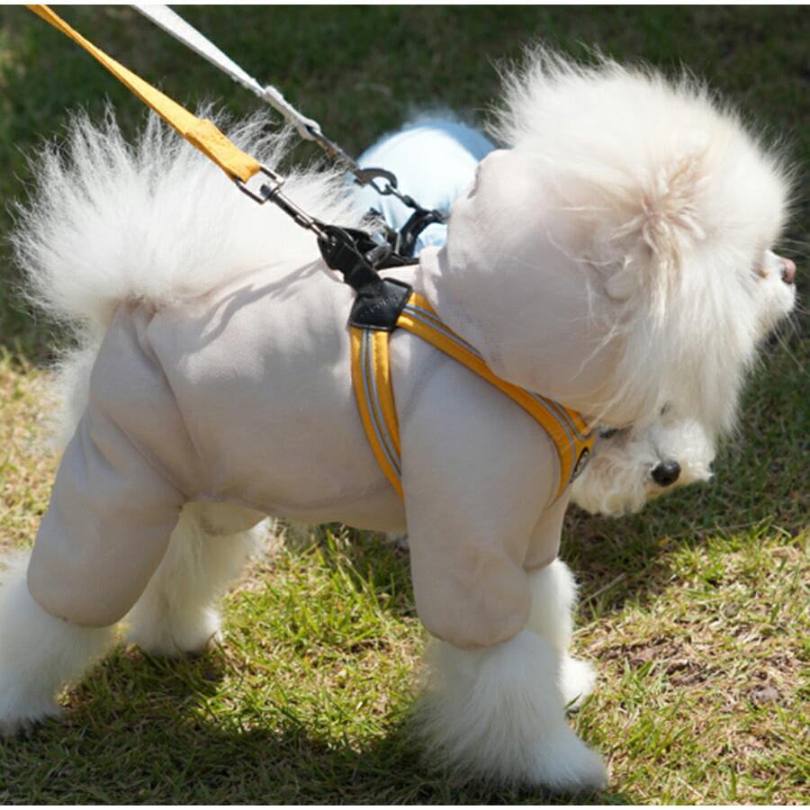 犬服 ドッグウェア メッシュロンパース つなぎ カバーオール 防虫 虫よ