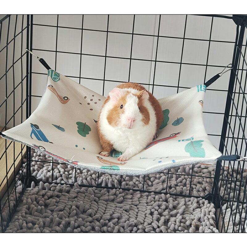 ペットハンモック ケージ用ハンモック 小動物用 フェレット ハムスター