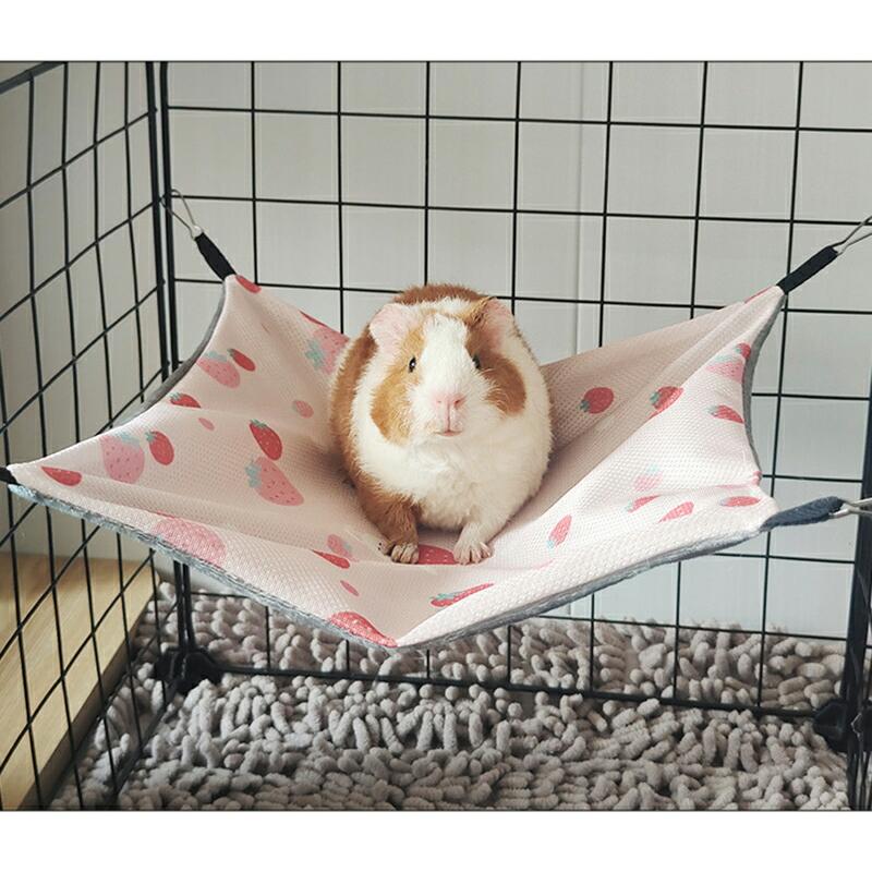 ペットハンモック ケージ用ハンモック 小動物用 フェレット ハムスター