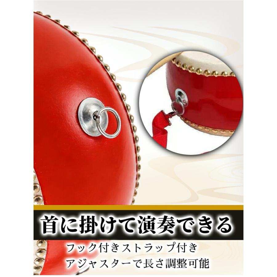 和太鼓セット 太鼓 牛皮張り 牛革 パーカッション 3インチ 5インチ 7