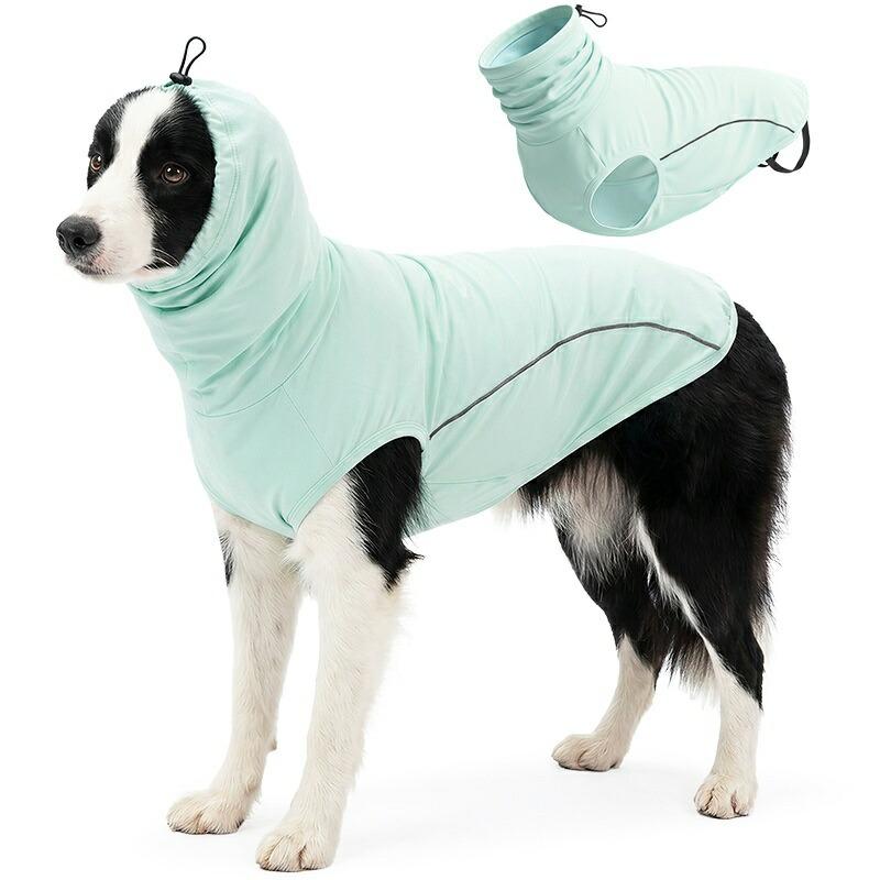 犬用UVカットウェア UPF50+ 接触冷感 犬服 夏用ドッグウェア 涼しい